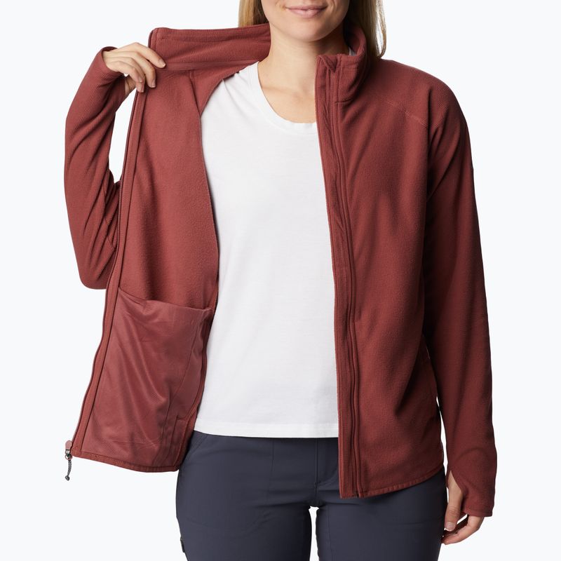 Bluza trekkingowa damska Columbia Back Beauty beetroot 5