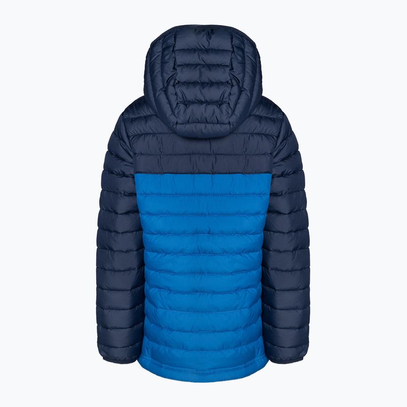 Kurtka dziecięca Columbia Powder Lite Hooded bright indigo/collegiate navy 2