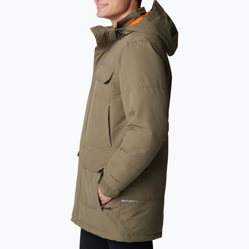 Kurtka puchowa męska Columbia Landroamer Down Parka stone green 2