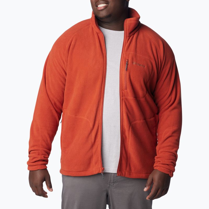 Bluza polarowa męska Columbia Fast Trek II wrap red 2