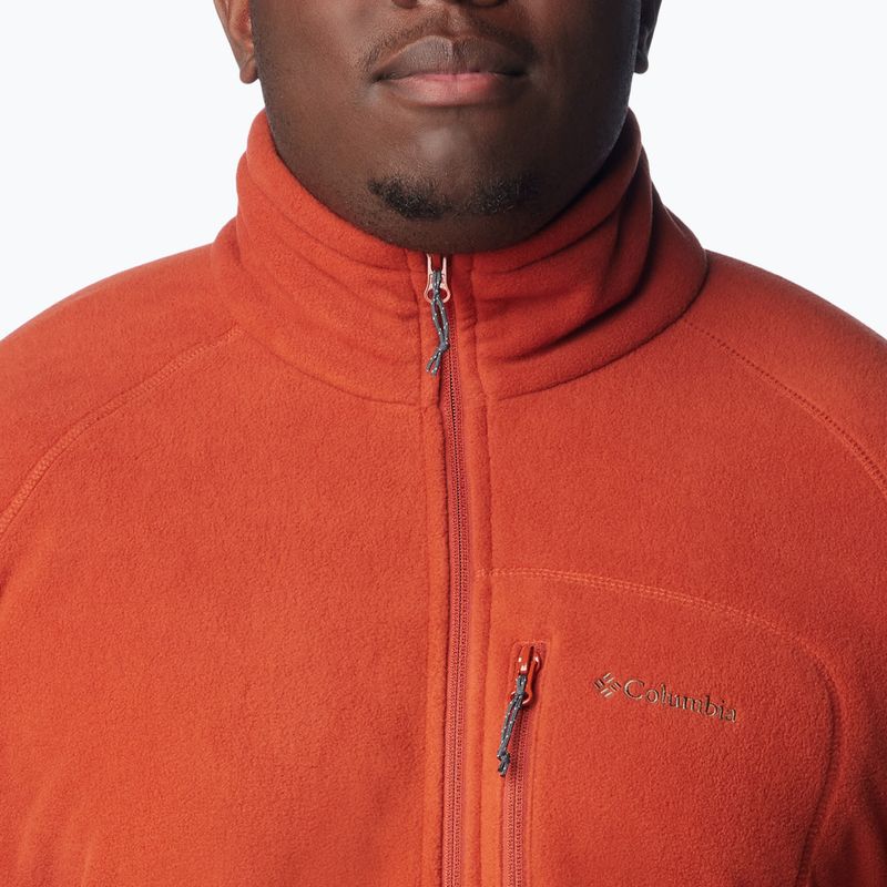 Bluza polarowa męska Columbia Fast Trek II wrap red 6