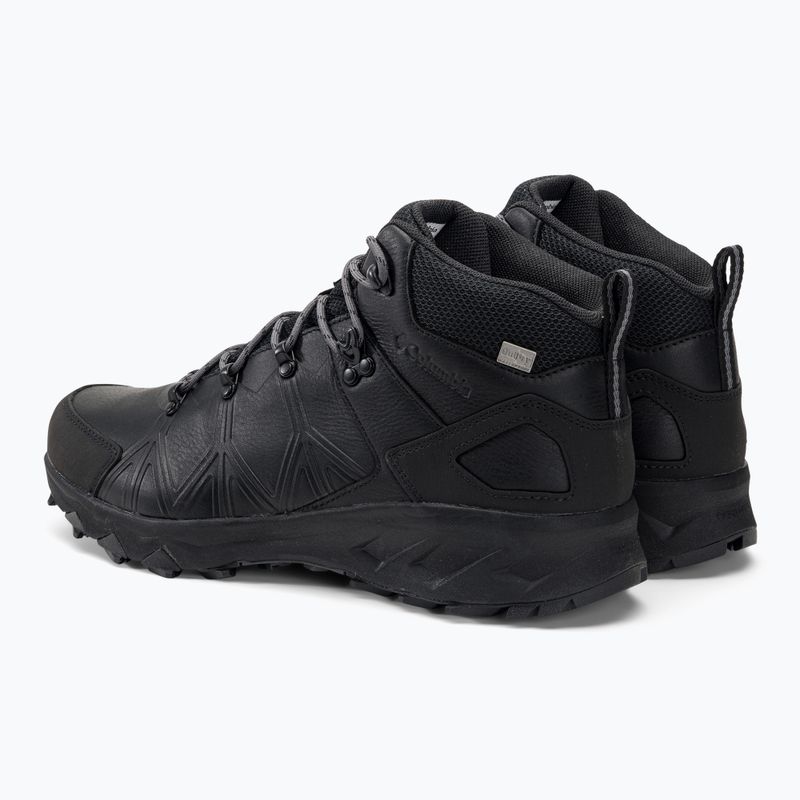 Buty trekkingowe męskie Columbia Peakfreak II Mid Outdry Leather black/graphite 5