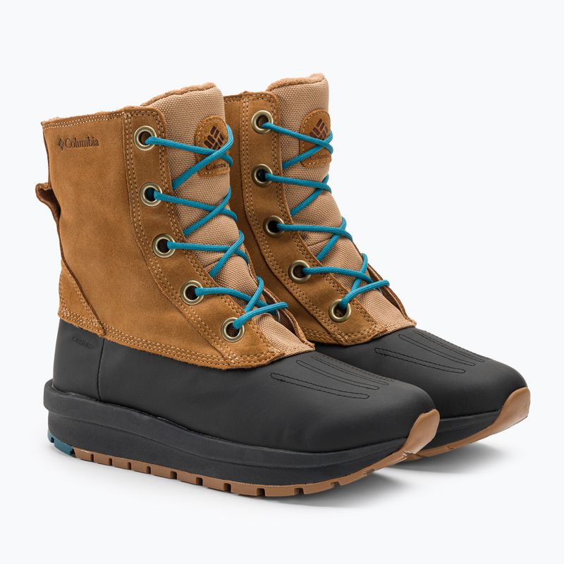 Śniegowce damskie Columbia Moritza Shield Omni-Heat elk/river blue 4