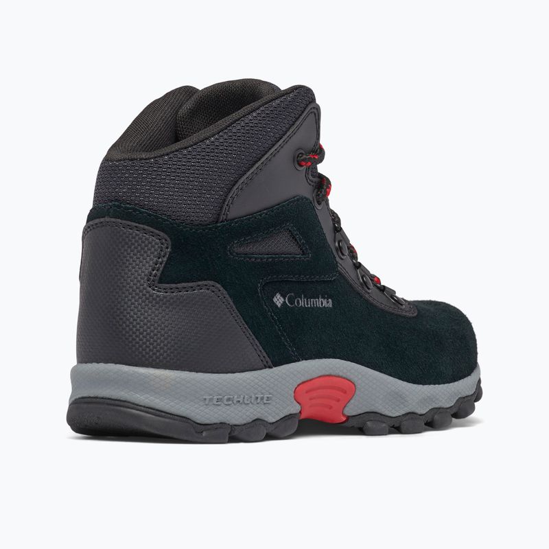 Buty turystyczne dziecięce Columbia Newton Ridge Amped black/mountain red 16