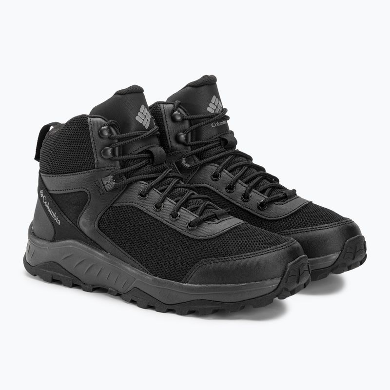 Buty trekkingowe męskie Columbia Trailstorm Ascend Mid WP black/dark grey 6