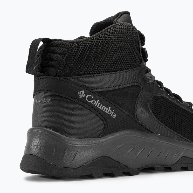 Buty trekkingowe męskie Columbia Trailstorm Ascend Mid WP black/dark grey 13