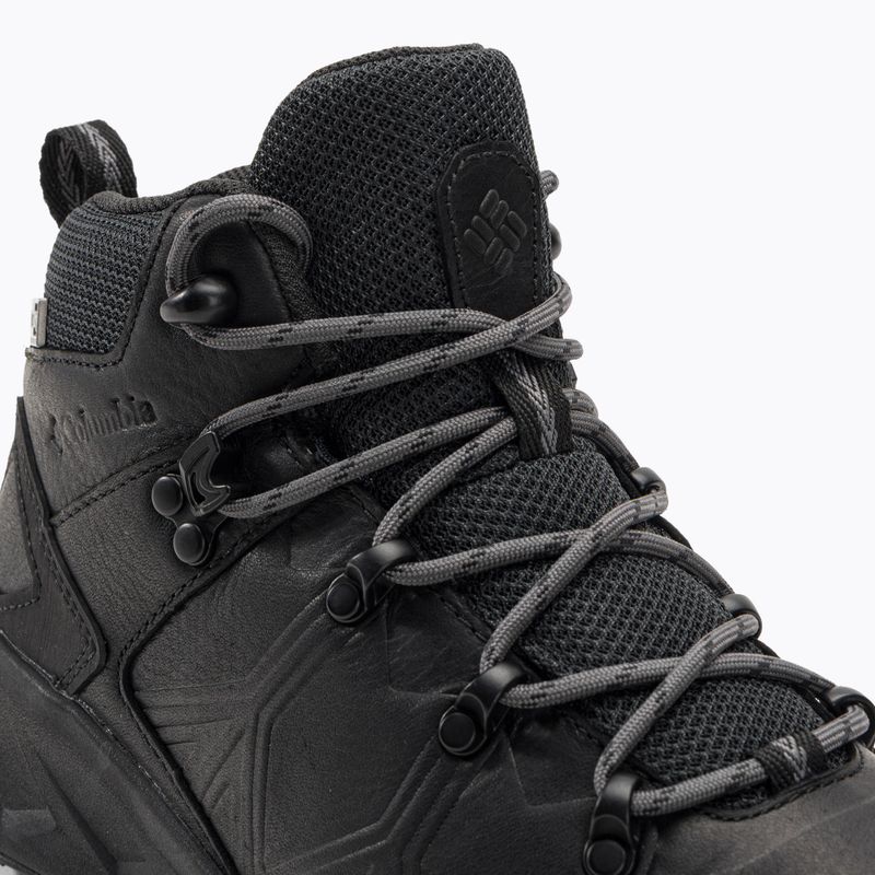Buty trekkingowe damskie Columbia Peakfreak II Mid Outdry Leather black/graphite 8