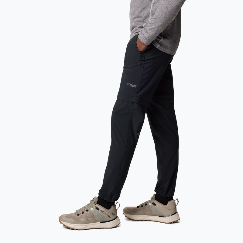Spodnie trekkingowe męskie Columbia Triple Canyon Convertible black 4