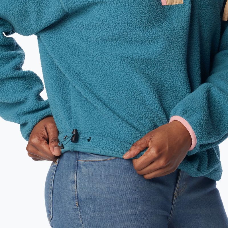 Bluza polarowa damska Columbia Helvetia Cropped 1/2 cloudburst/canoe 6