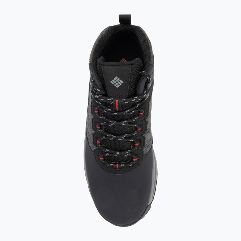 Buty turystyczne męskie Columbia Transverse Hike Waterproof black/mountain red 5