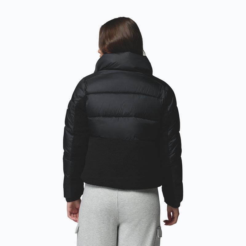 Kurtka hybrydowa damska Columbia Leadbetter Point II Sherpa Hybrid black 3