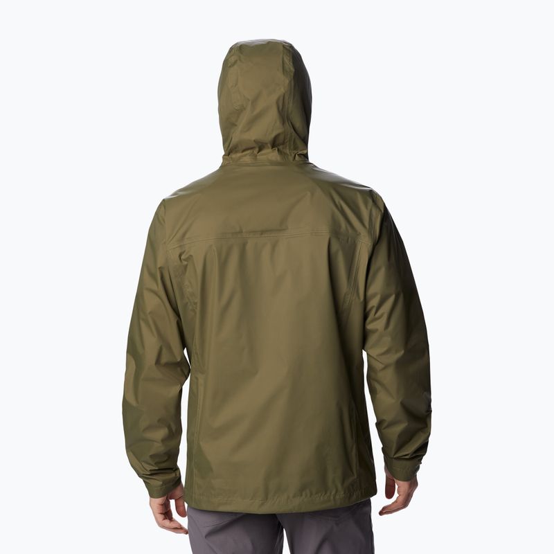 Kurtka przeciwdeszczowa męska Columbia Watertight II stone green 2