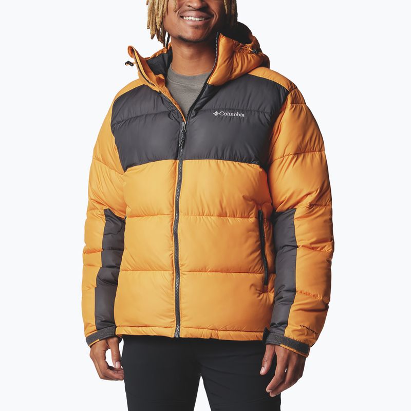 Kurtka ocieplana męska Columbia Pike Lake II Hooded sunstone/shark 4