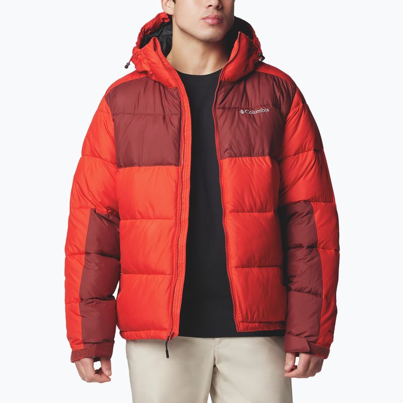 Kurtka ocieplana męska Columbia Pike Lake II Hooded sail red/ spice