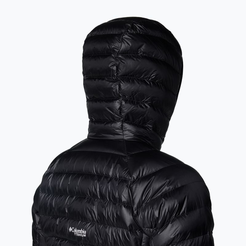 Kurtka puchowa damska Columbia Arctic Crest Down Hooded black 6