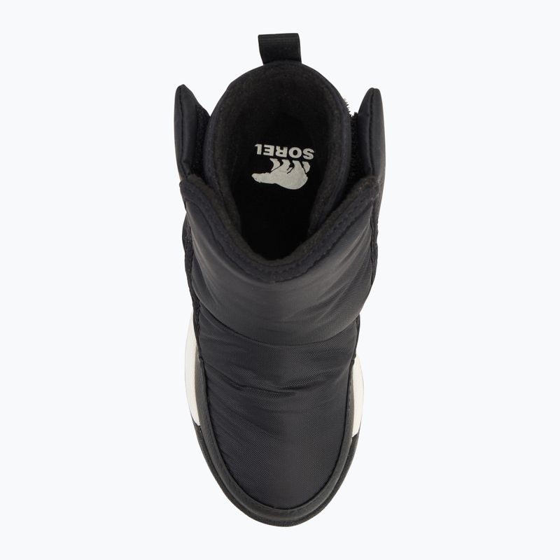 Śniegowce dziecięce Sorel Childrens Whitney II Plus Bootie Wp black/sea salt 5