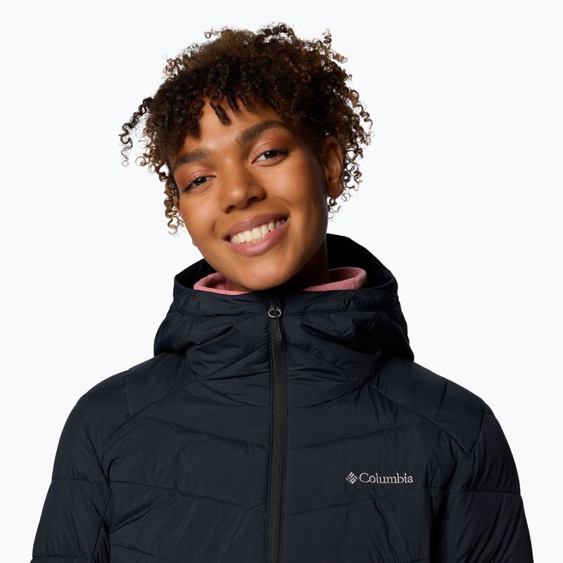 Kurtka ocieplana damska Columbia Joy Peak II Hooded black 4