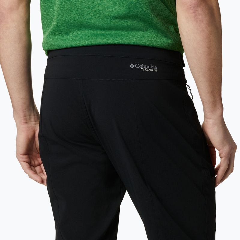 Spodnie trekkingowe męskie Columbia Titan Pass Pant II black 5