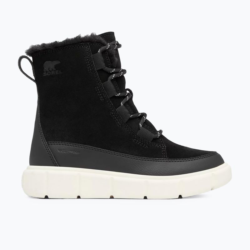 Śniegowce dziecięce Sorel Youth Sorel Explorer III Lace black/sea salt 9