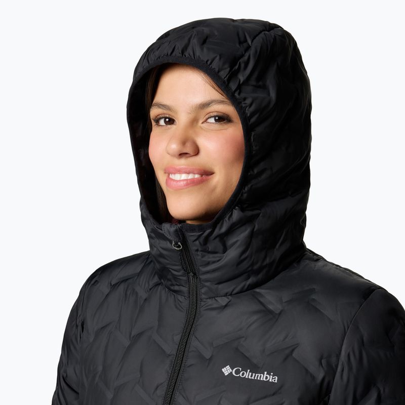 Płaszcz puchowy damski Columbia Delta Ridge II Long Down black 6