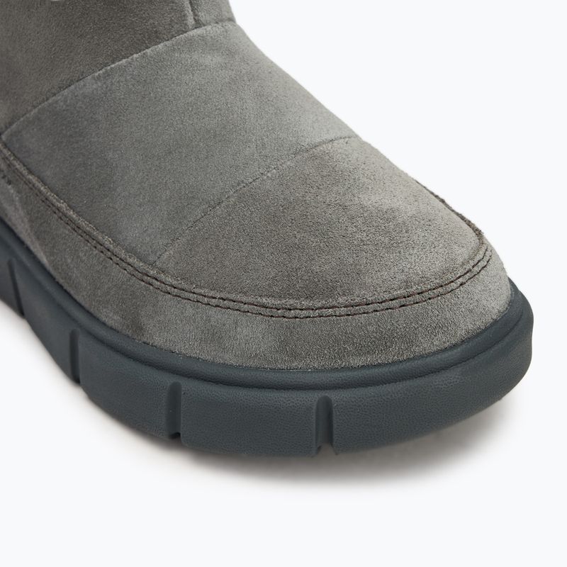 Śniegowce damskie Sorel Explorer III Slip-On WP quarry/sea salt 7