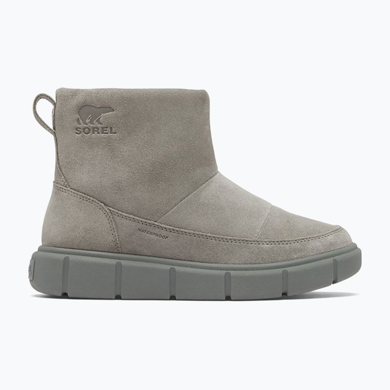 Śniegowce damskie Sorel Explorer III Slip-On WP quarry/sea salt 9