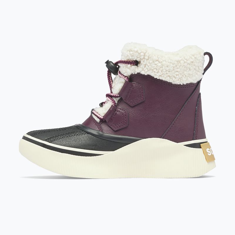 Śniegowce dziecięce Sorel Youth Out N About IV Chillz epic plum/black 10