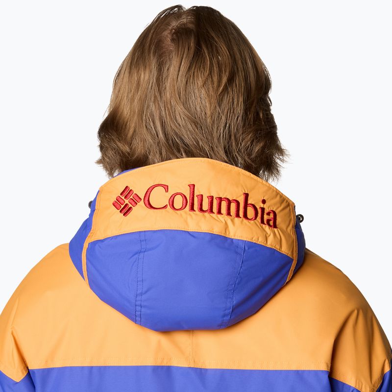 Kurtka ocieplana męska Columbia Challenger II Ins Pullover clematis blue/ sunstone 5