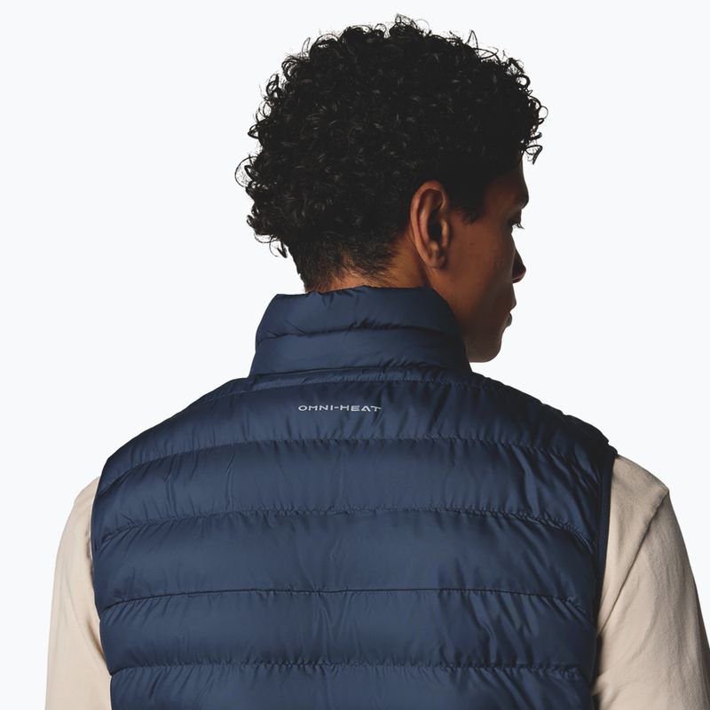 Bezrękawnik męski Columbia Powder Lite II colleglate navy 6
