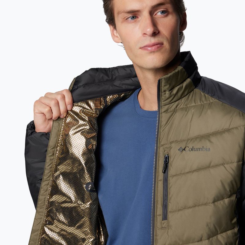 Kurtka męska Columbia Labyrinth Loop II stone green/ shark 6