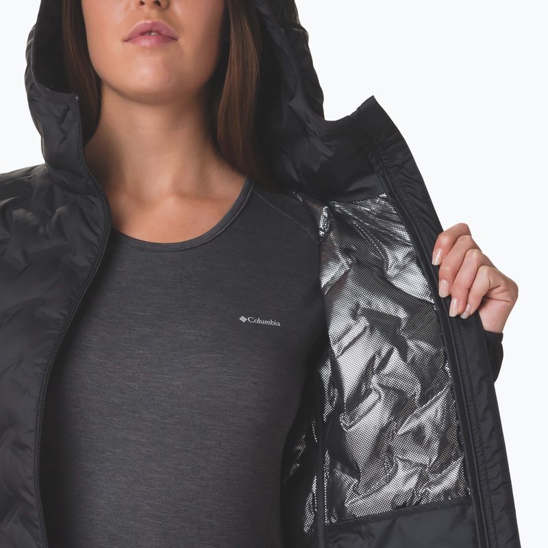 Kurtka puchowa damska Columbia Delta Ridge II Down Hooded black 4
