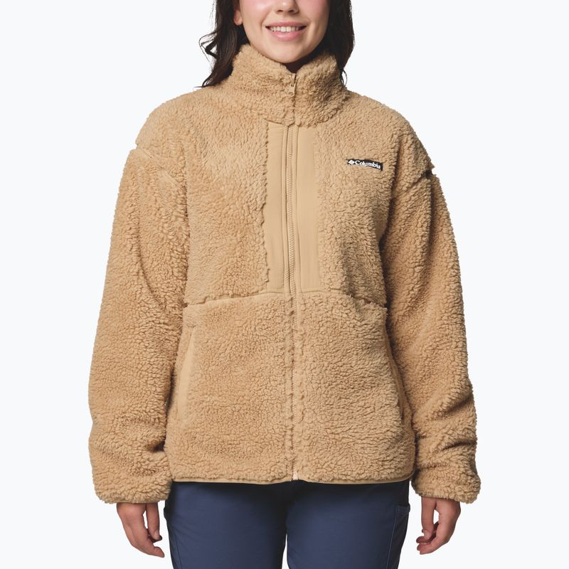 Kurtka 3w1 damska Columbia Drop Ridge II Interchange camel brown 7