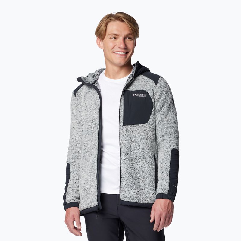 Bluza męska Columbia Arctic Crest Sherpa white / black 2