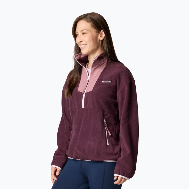 Bluza damska Columbia Sequoia Grove moonvista / fig / pink dawn 4