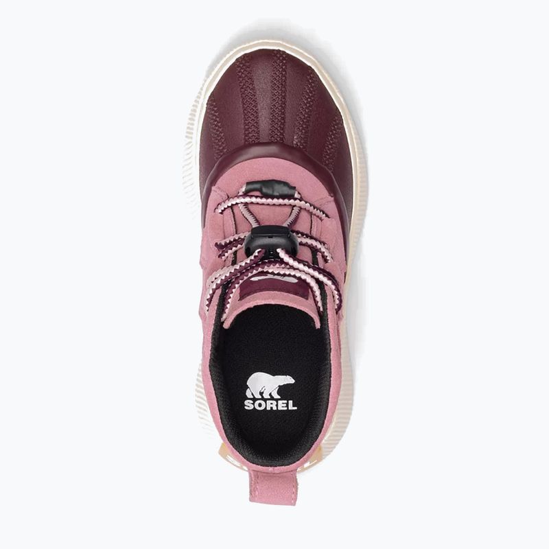 Śniegowce dziecięce Sorel Youth Out N About IV Classic WP dazed mauve/honey white 12