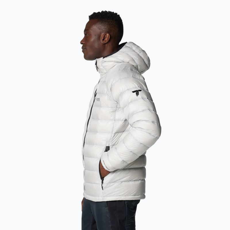 Kurtka puchowa męska Columbia Arctic Crest Down Hooded nimbus grey 5