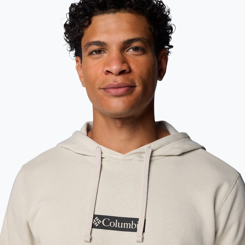 Bluza trekkingowa męska Columbia Trek Hoodie dark stone/puff box gem 5
