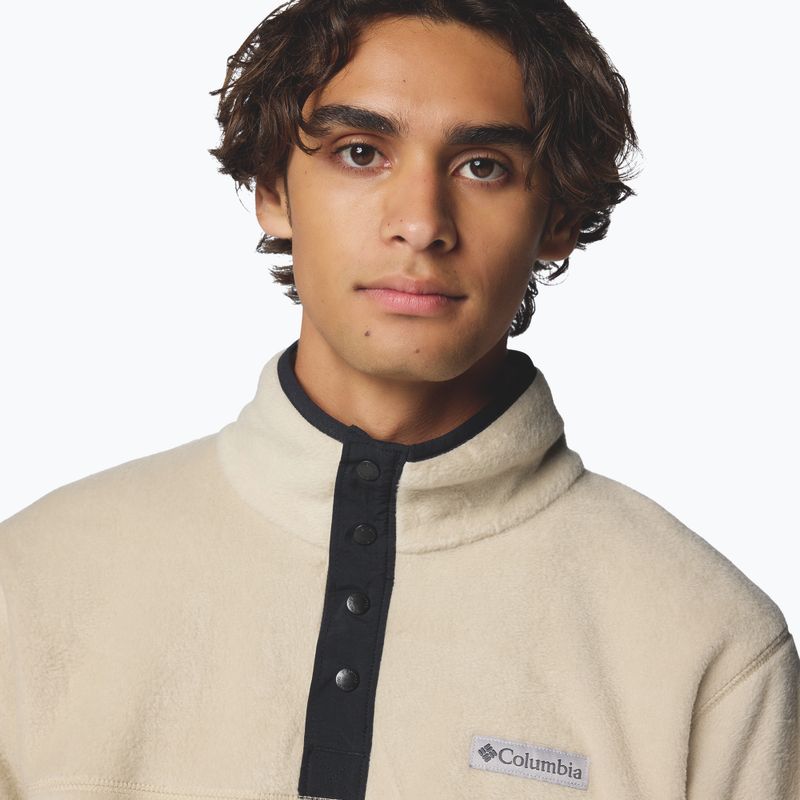 Bluza męska Columbia Steens Mountain Half Snap II ancient fossil/black 5