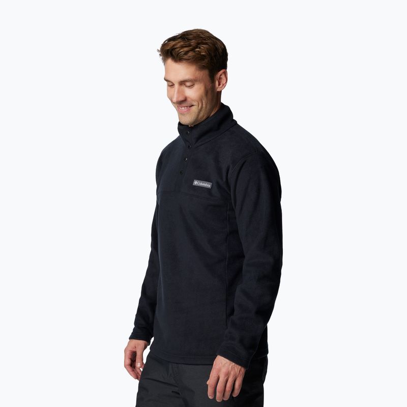 Bluza męska Columbia Steens Mountain Half Snap black 4