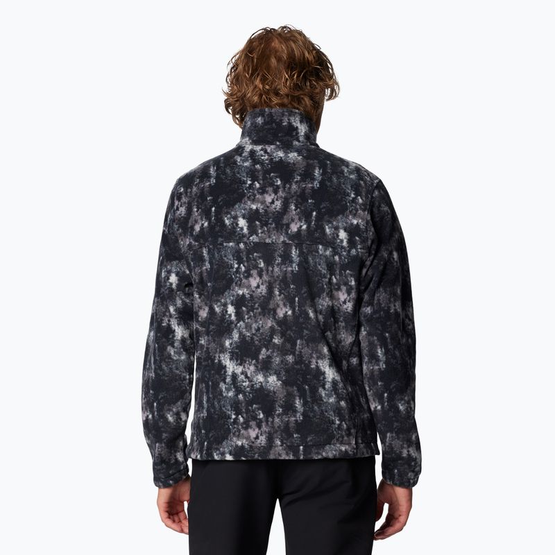 Bluza polarowa męska Columbia Steens Mountain Printed black timberwild 3