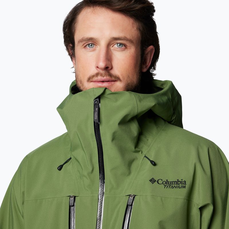 Kurtka narciarska męska Columbia Platinum Peak II 3L Shell canteen 6