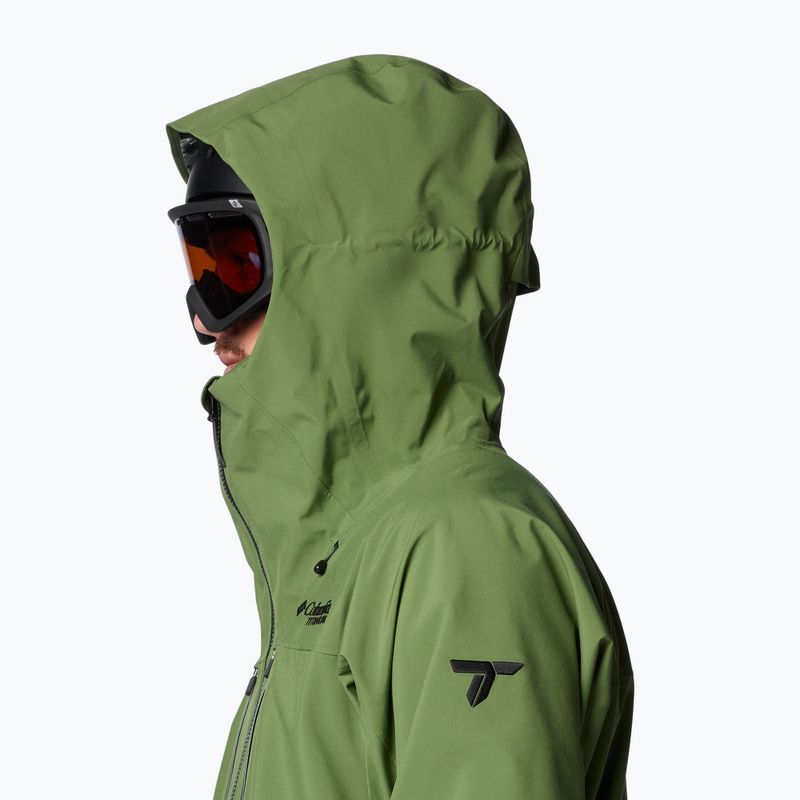 Kurtka narciarska męska Columbia Platinum Peak II 3L Shell canteen 7