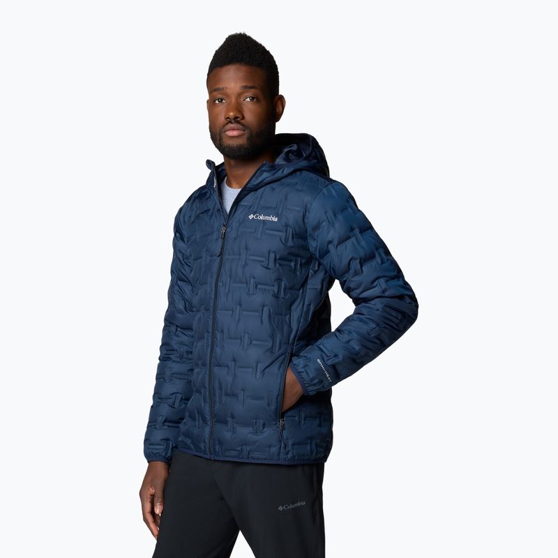 Kurtka puchowa męska Columbia Delta Ridge II Down Hooded collegiate navy 4