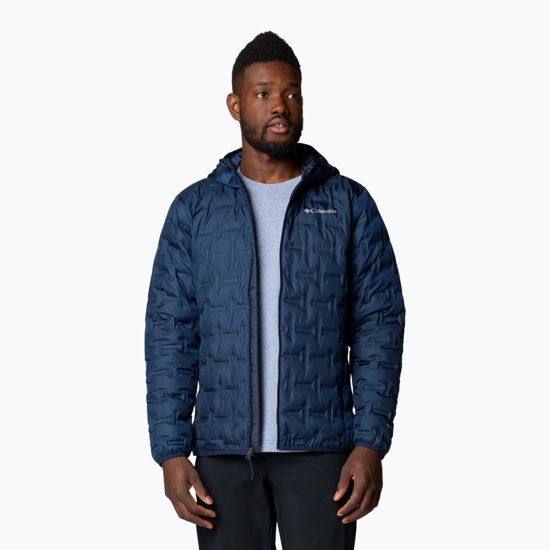 Kurtka puchowa męska Columbia Delta Ridge II Down Hooded collegiate navy 5