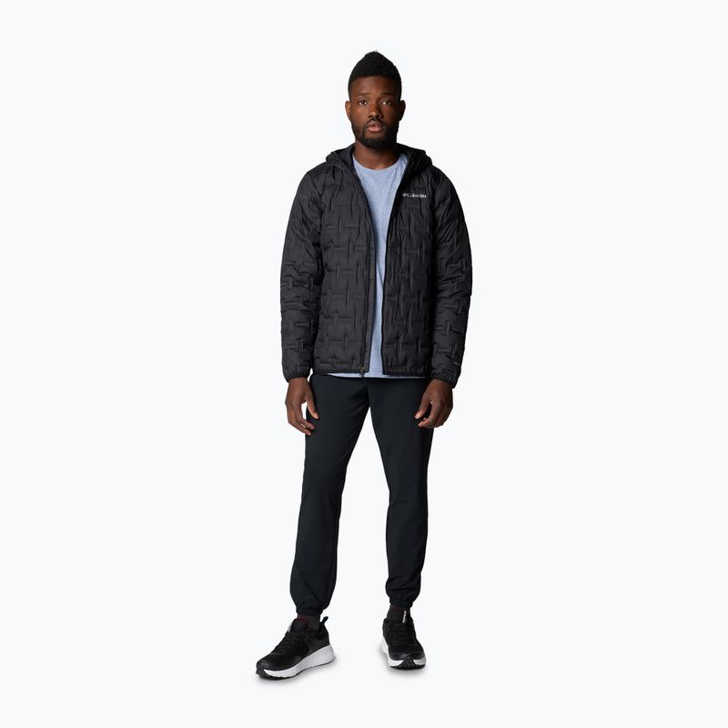 Kurtka puchowa męska Columbia Delta Ridge II Down Hooded black 2