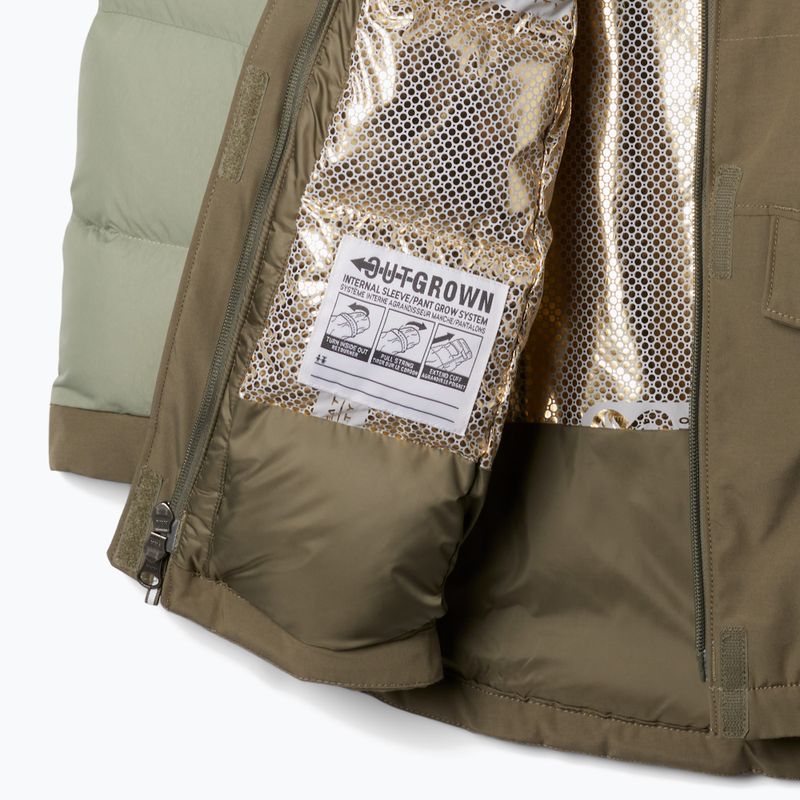 Kurtka ocieplana dziecięca Columbia Girl's Marquam Peak Fusion II 2024 stone green/safari 3