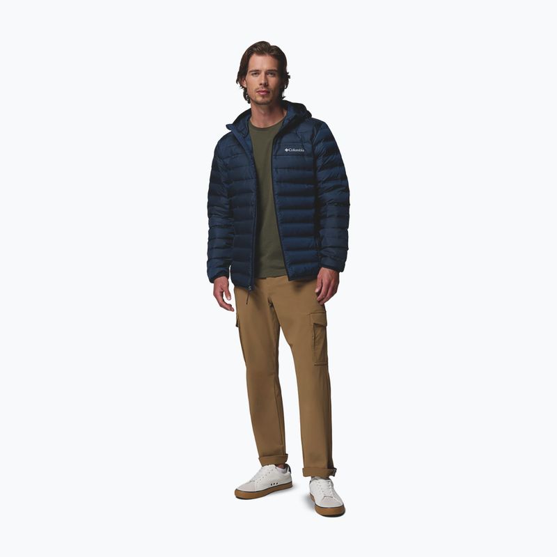 Kurtka puchowa męska Columbia Lake 22 II Down Hooded collegiate navy 2