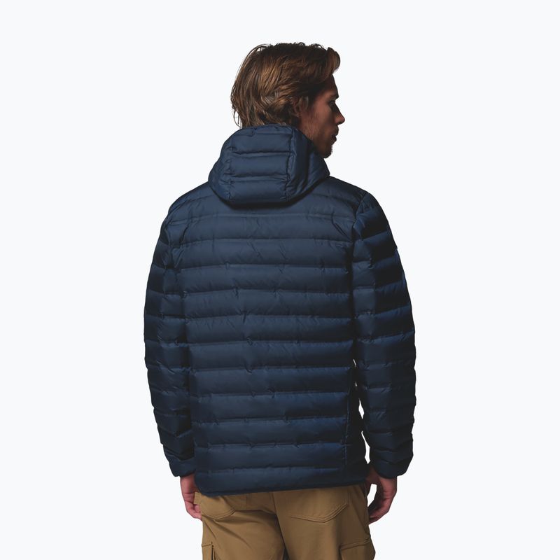 Kurtka puchowa męska Columbia Lake 22 II Down Hooded collegiate navy 3