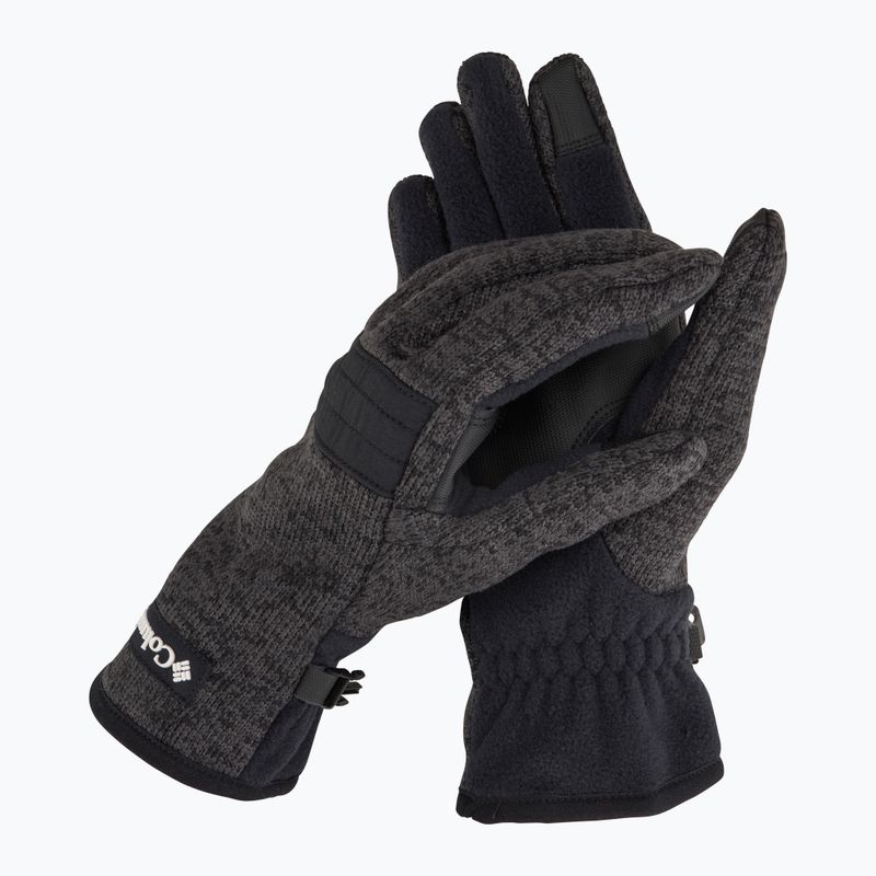 Rękawice trekkingowe męskie Columbia Sweater Weather II black heather