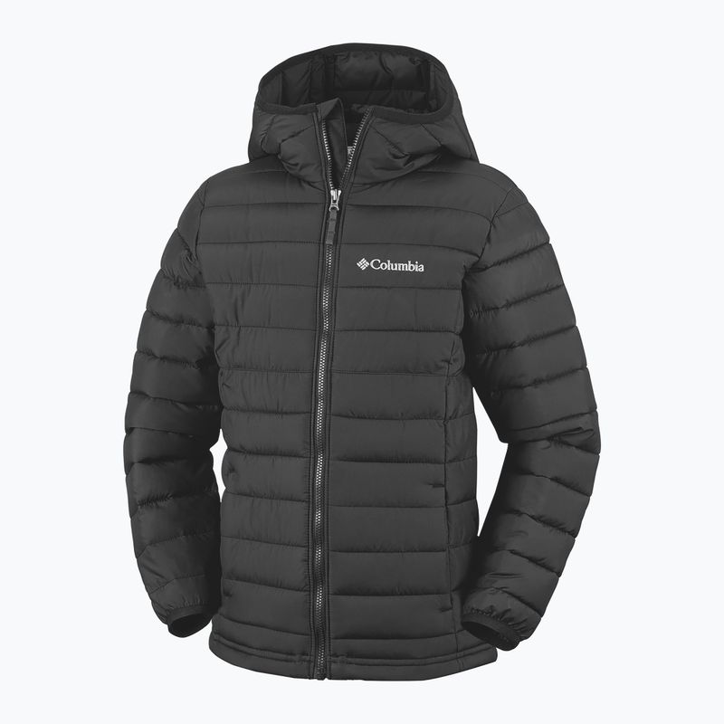 Kurtka dziecięca Columbia Powder Lite II Hooded black 3